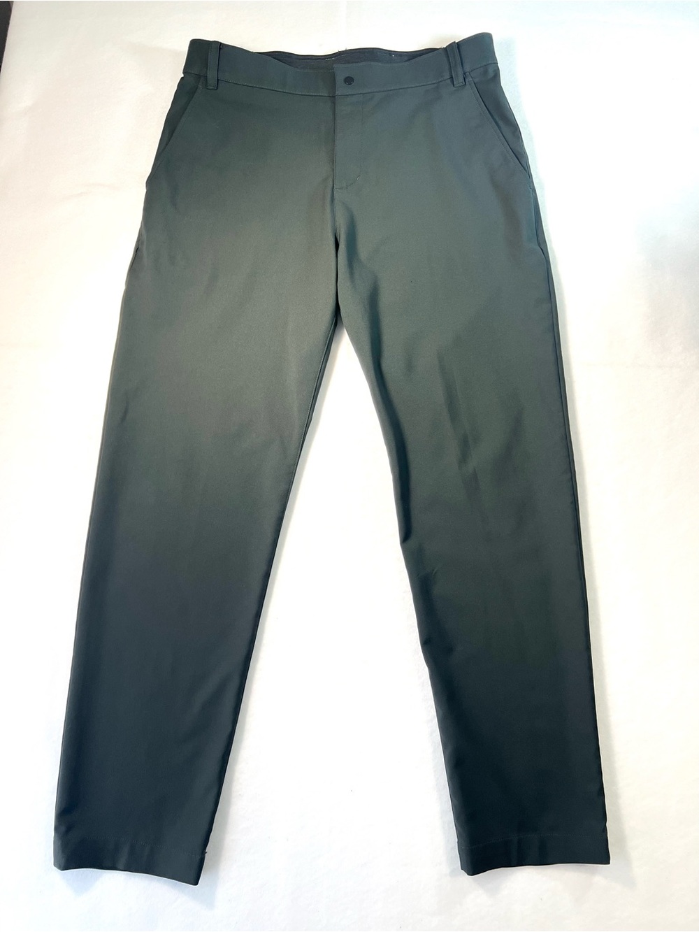 Nike Dri-Fit Victory Gold Pants Dark Smoke Gray Mens Performance Size 34-32